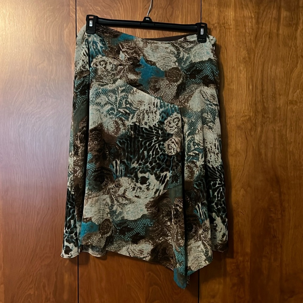 Brown Midi Skirt
